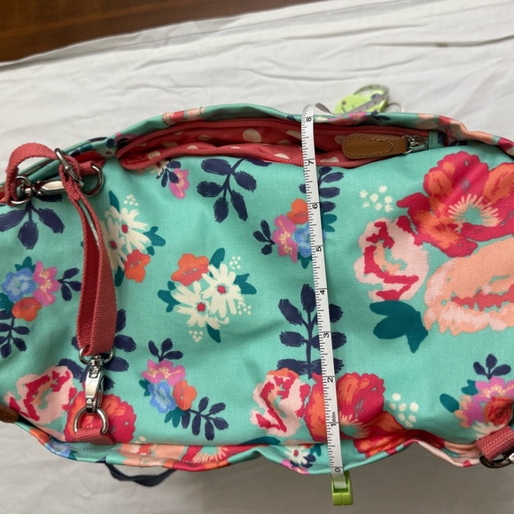 BNWT Matilda Jane Floral Convertible Backpack Diaper Bag - Picture 4 of 16
